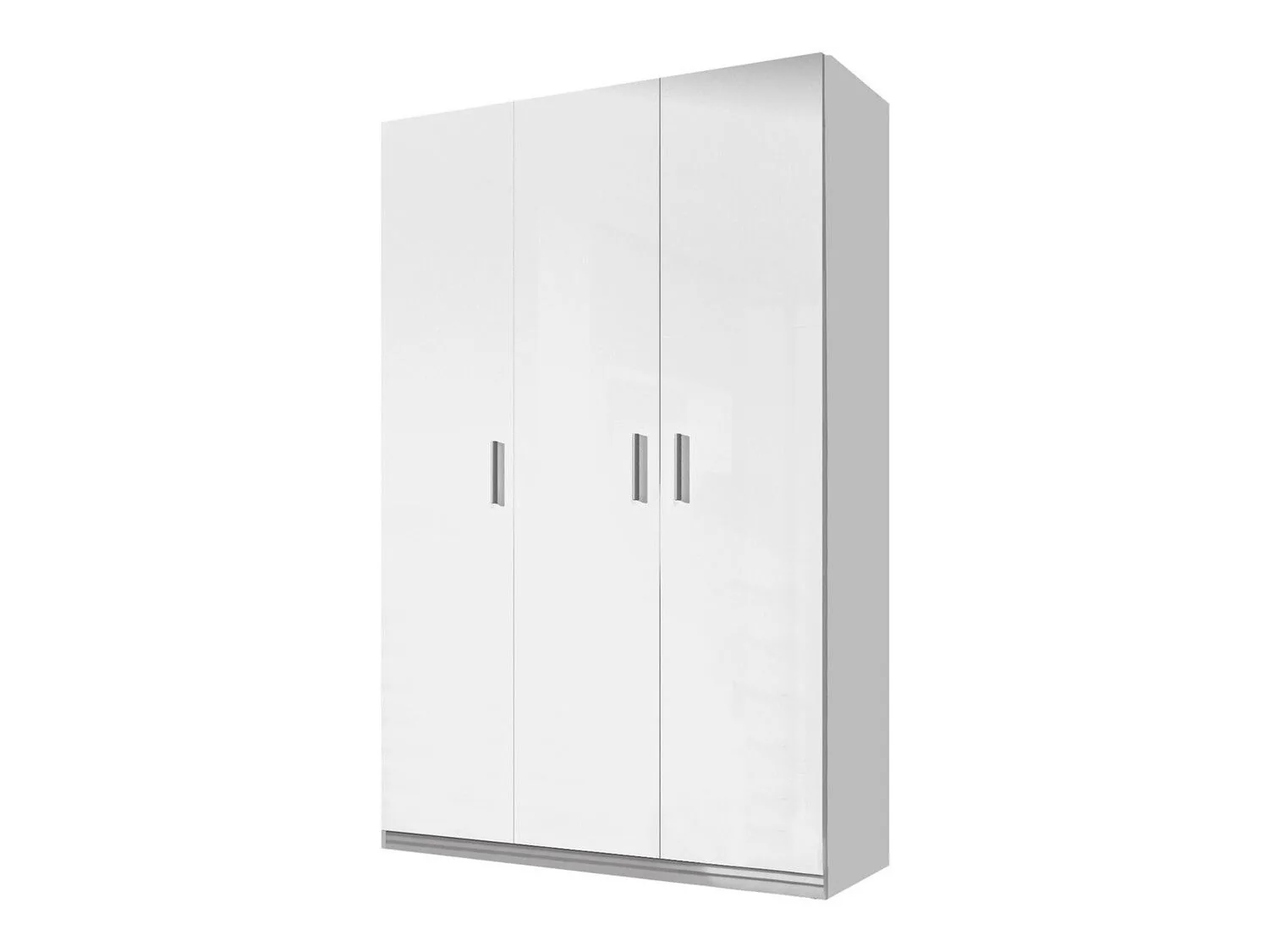 Armario Campus I (Blanco + Blanco brillante)