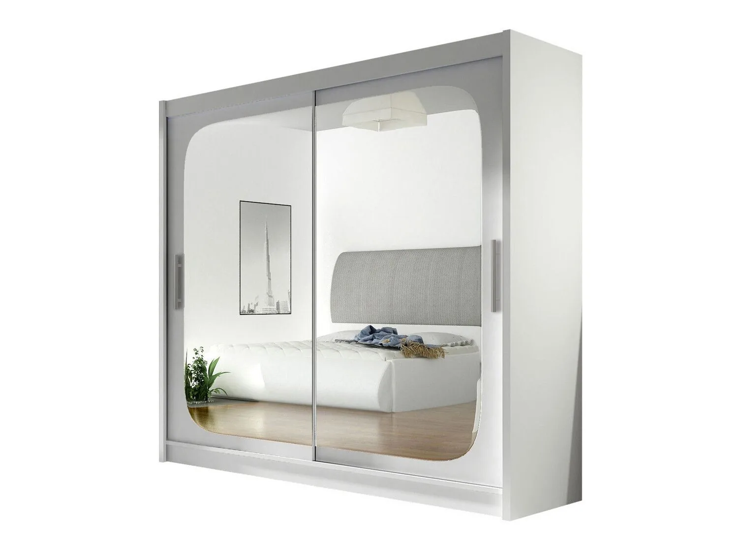 Armario Closico Pallor VIII (Blanco)