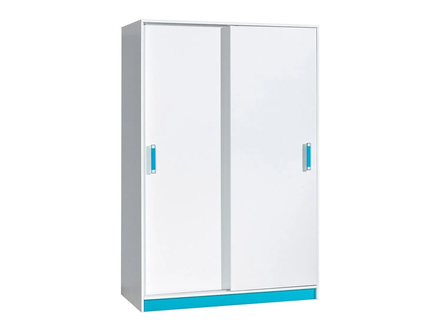 Armario Lorlare 115 (Blanco + Turquesa)
