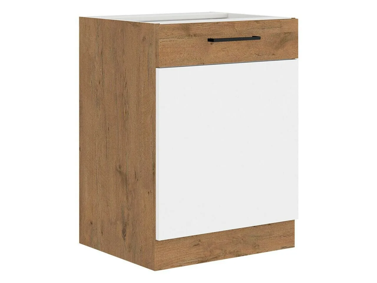 Armario modular con puertas. Wood White 116