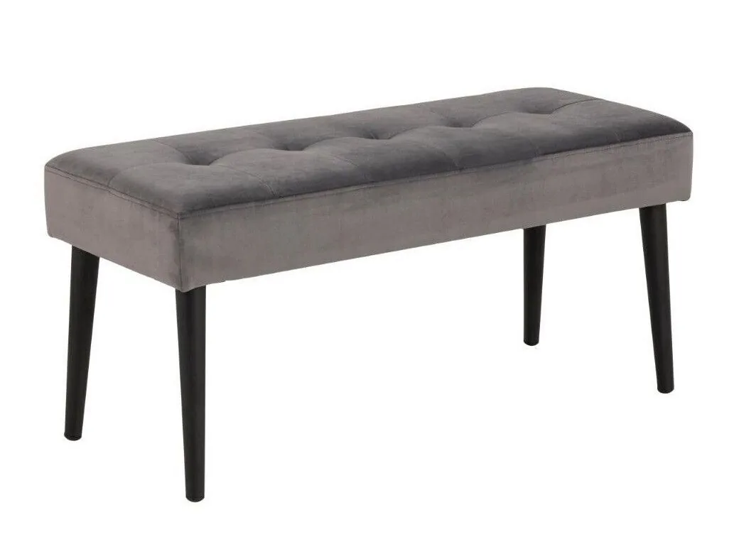Banco tapizado Norsica 326 (Gris)