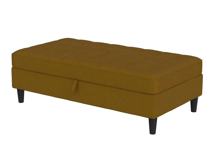 Banco tapizado Tulsa 545 (Amarillo oscuro)