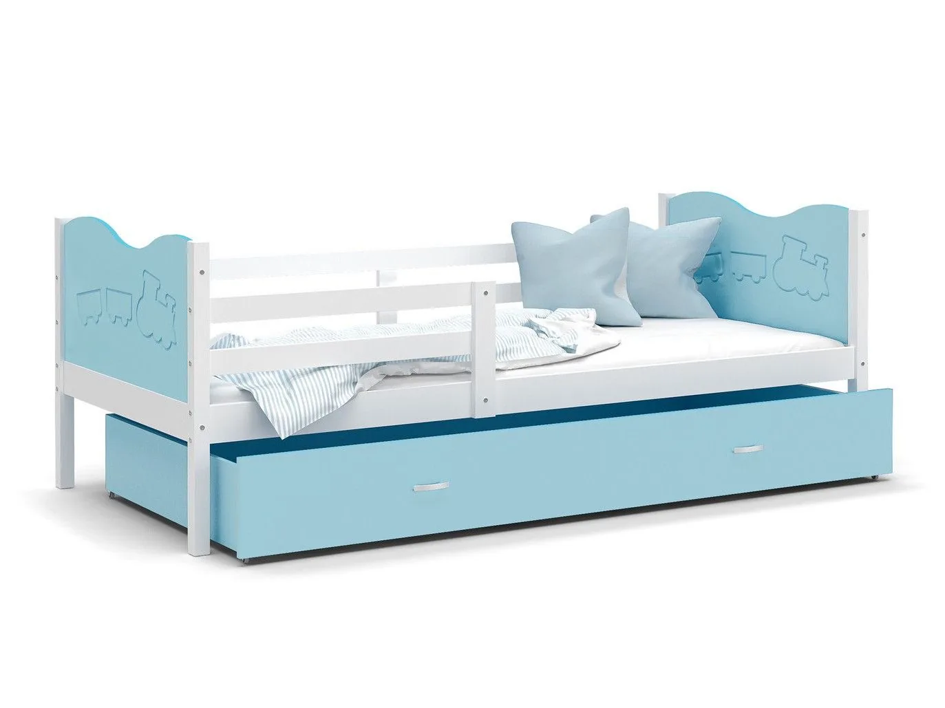 Cama Aurora 162 (Blanco)