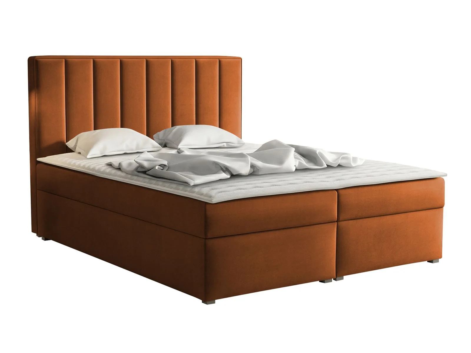 Cama continental Pomona 116 (Magic terciopelo 2213)