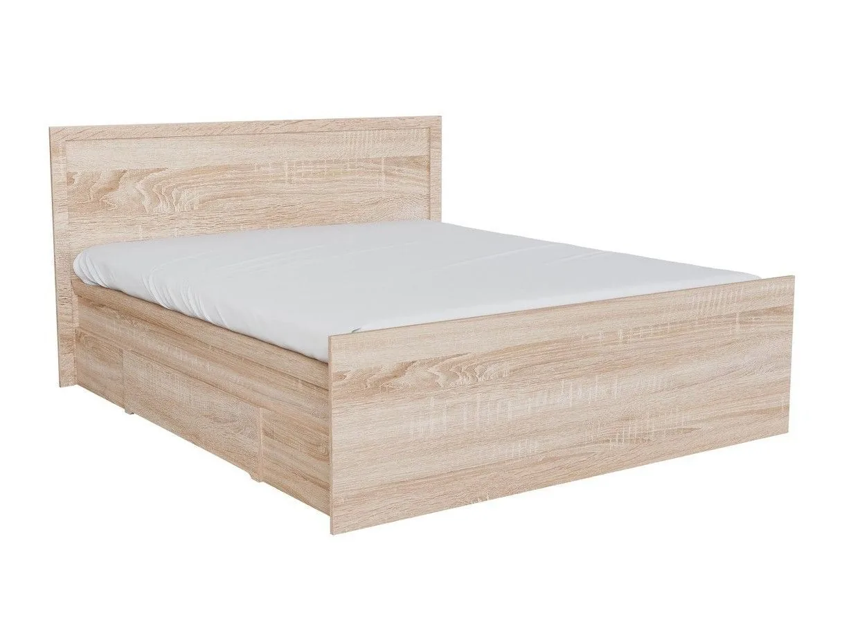 Cama Elialo 124 (Roble Sonoma)