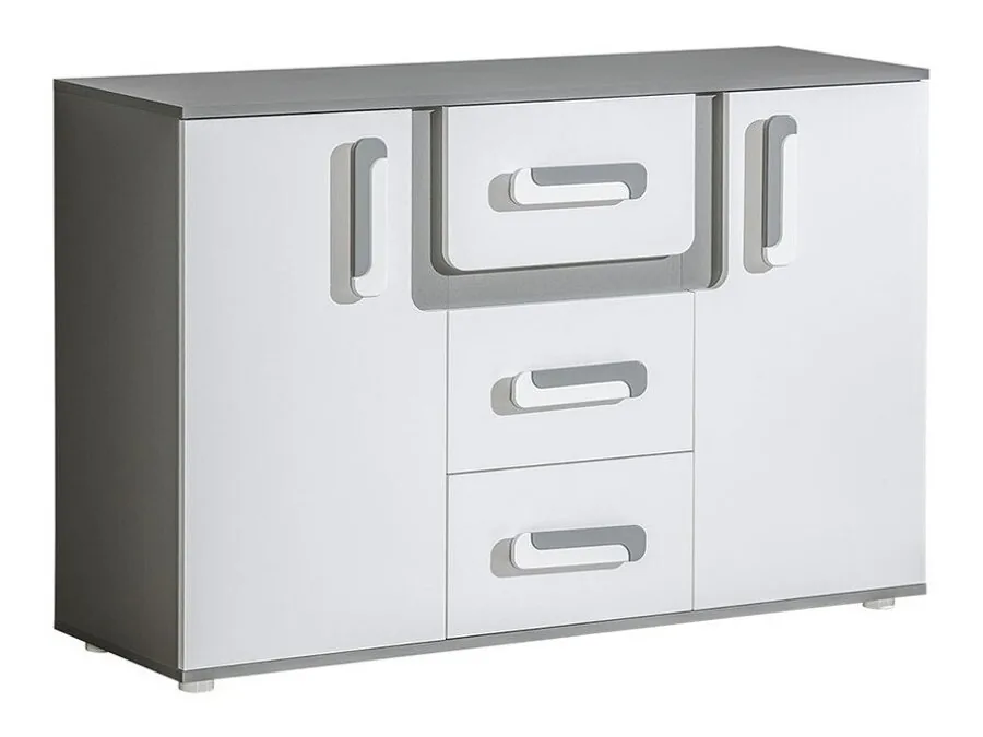 Cómoda Aviseve 102 (Antracita + Blanco)