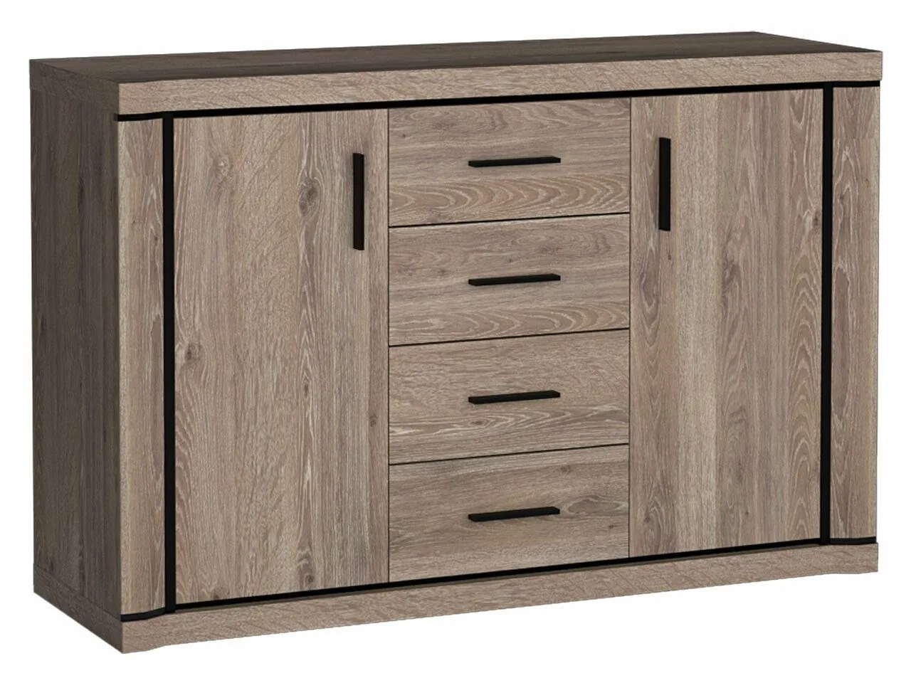Cómoda Lorelie 104 (Trufa roble)
