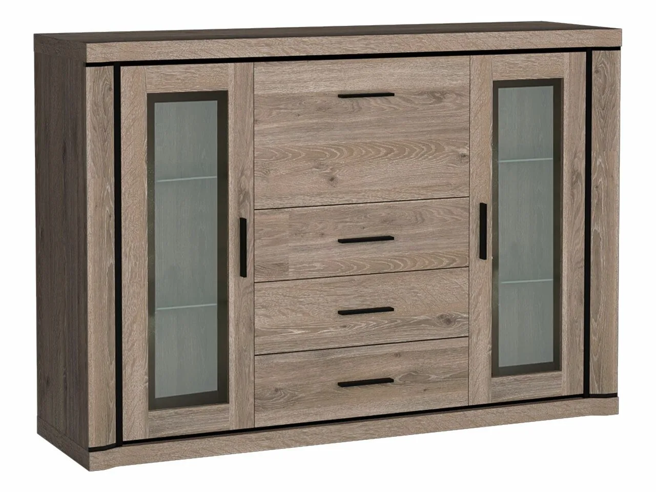 Cómoda Lorelie 106 (Trufa roble)