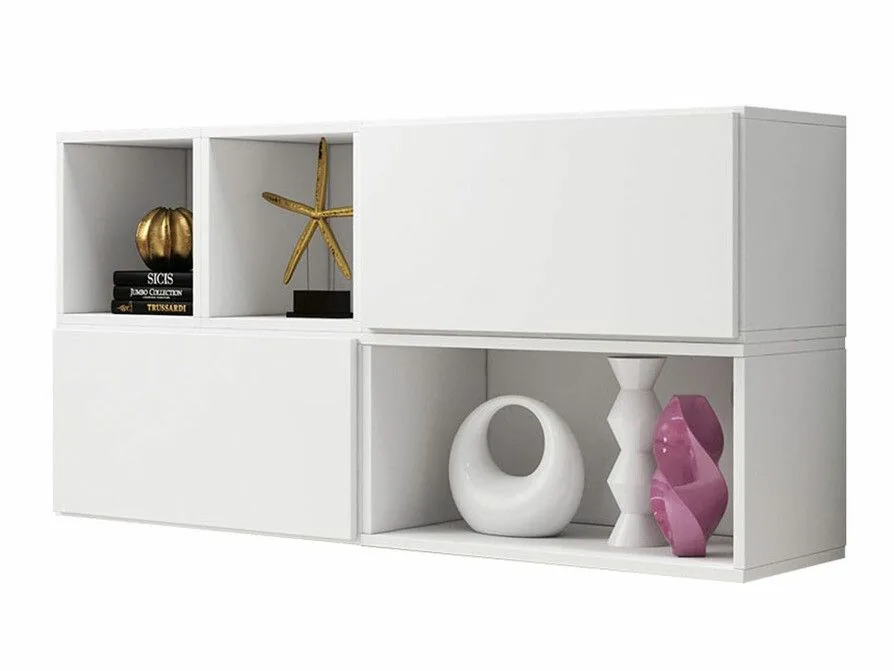 Conjunto de armarios Corbele 120 (Blanco)