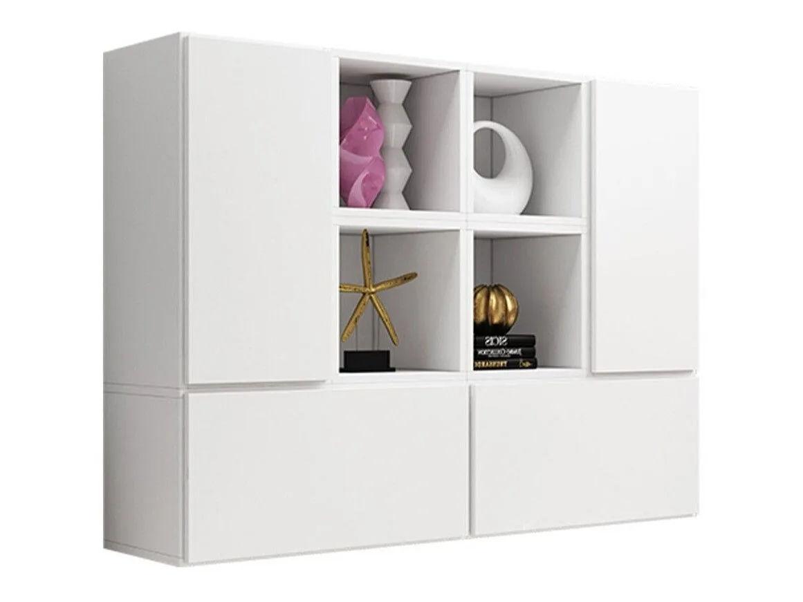Conjunto de armarios Corbele 124 (Blanco)