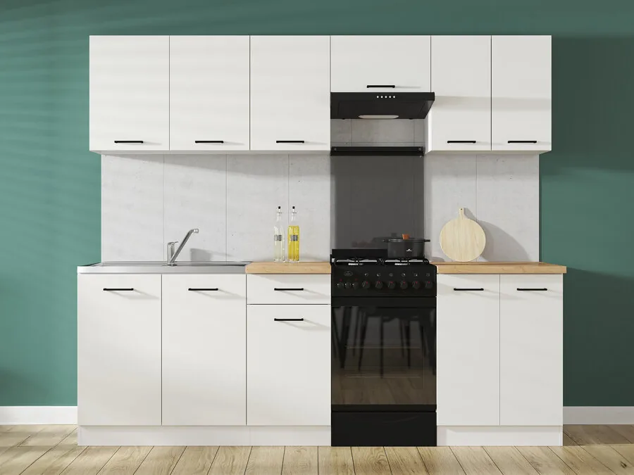 Conjunto de cocina modular Line White 118