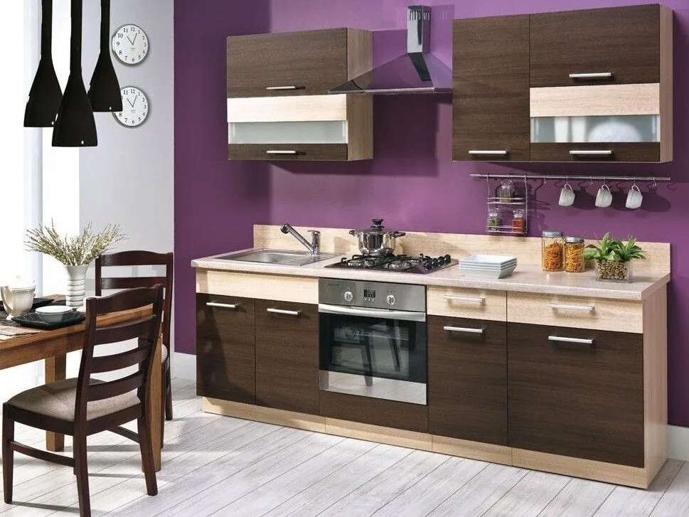 Conjunto de cocina modular Mode Dark 127