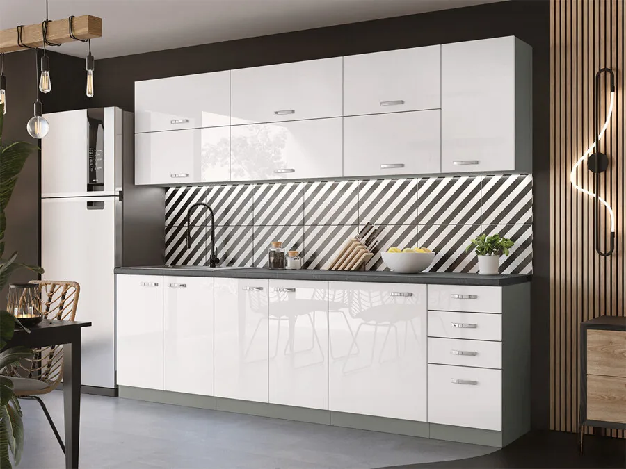 Conjunto de cocina modular Multi White 123