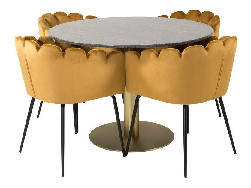 Conjunto de mesas y sillas para comedor Dallas 1206