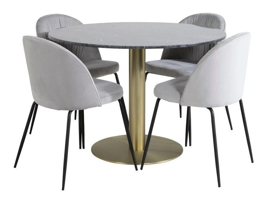 Conjunto de mesas y sillas para comedor Dallas 1213