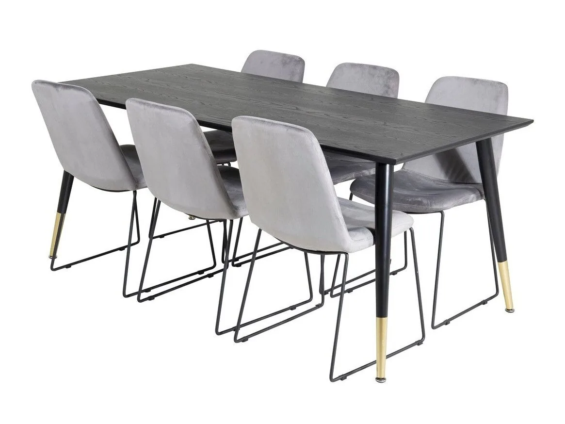 Conjunto de mesas y sillas para comedor Dallas 1261