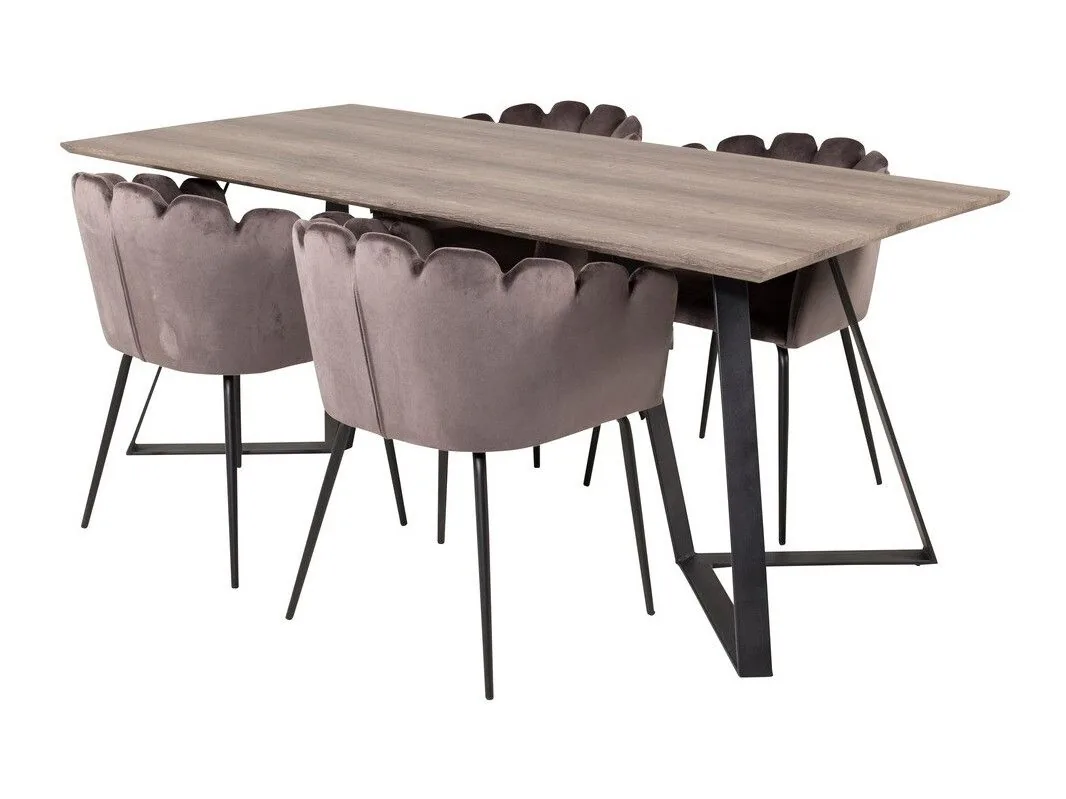 Conjunto de mesas y sillas para comedor Dallas 1342