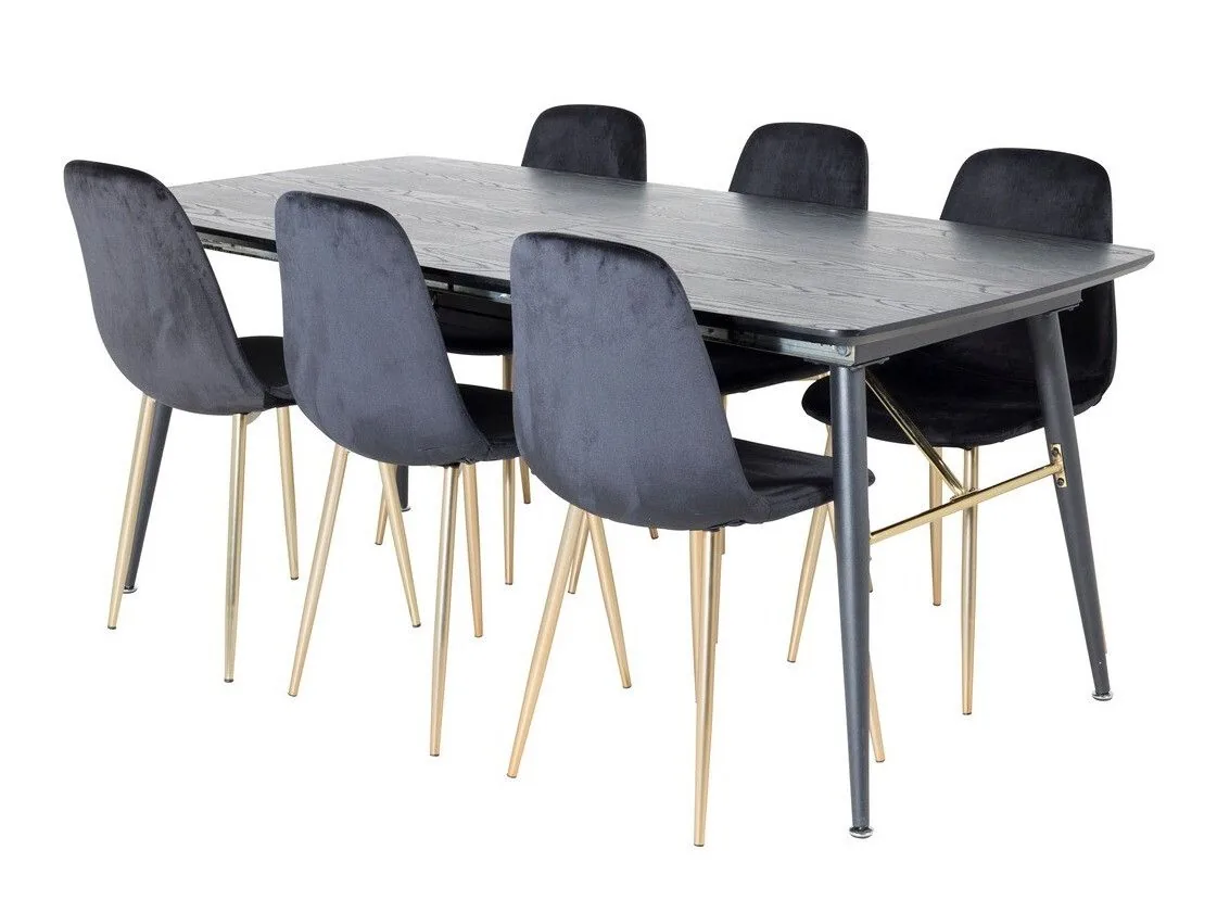 Conjunto de mesas y sillas para comedor Dallas 1456