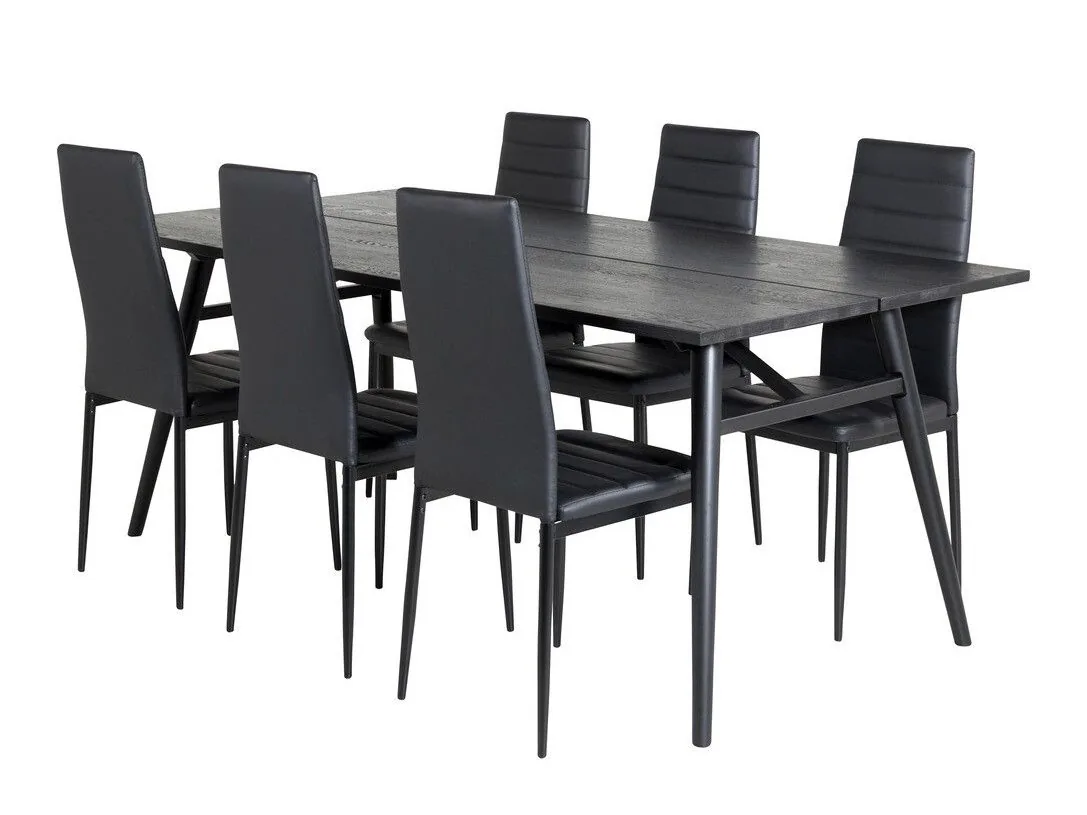 Conjunto de mesas y sillas para comedor Dallas 1820