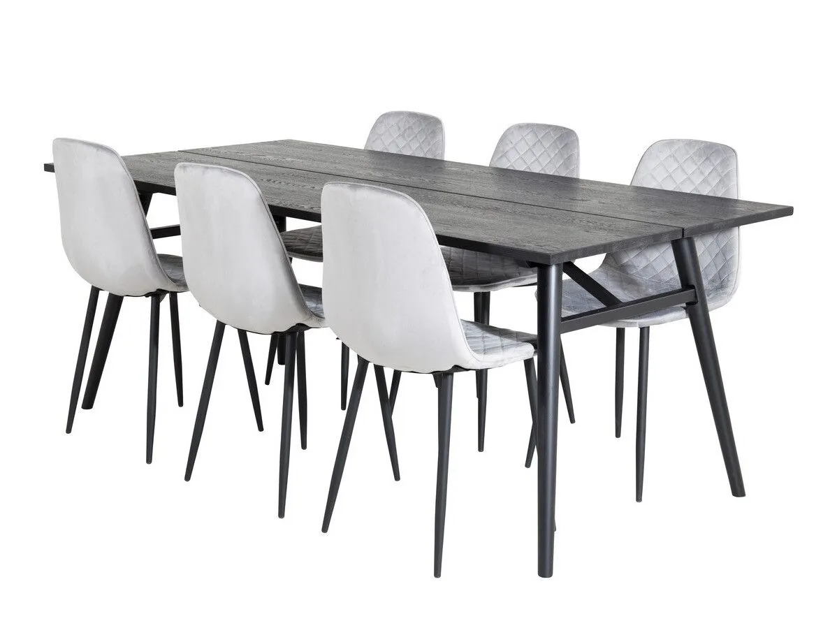Conjunto de mesas y sillas para comedor Dallas 1823