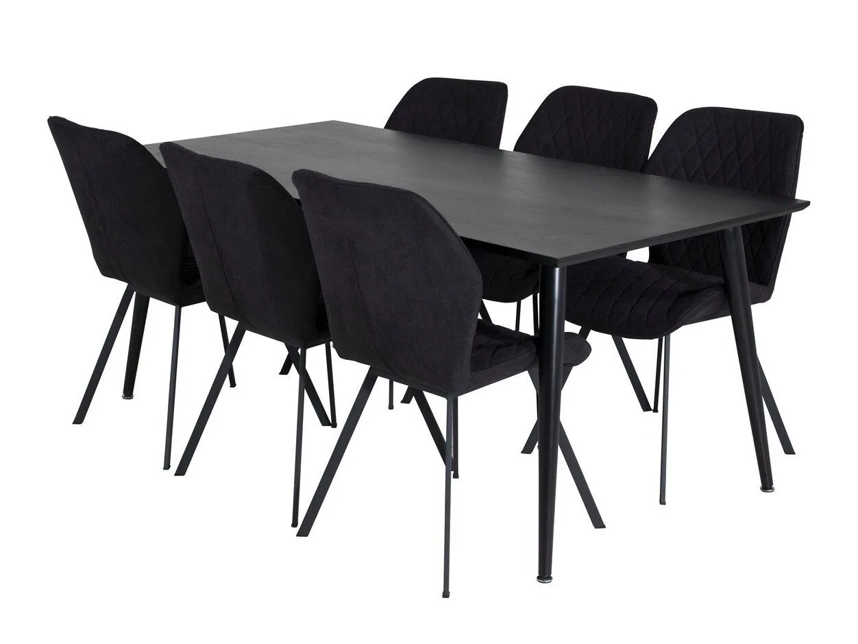 Conjunto de mesas y sillas para comedor Dallas 1877