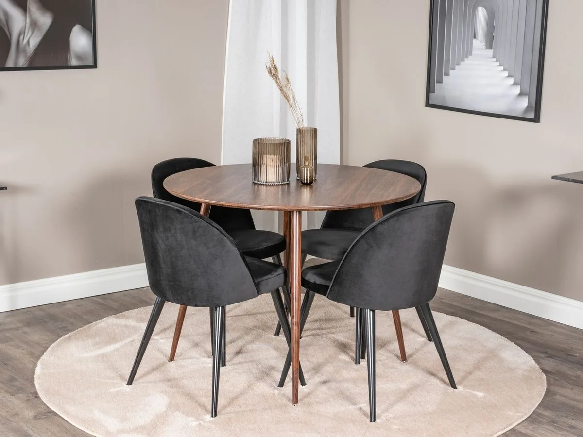 Conjunto de mesas y sillas para comedor Dallas 1549
