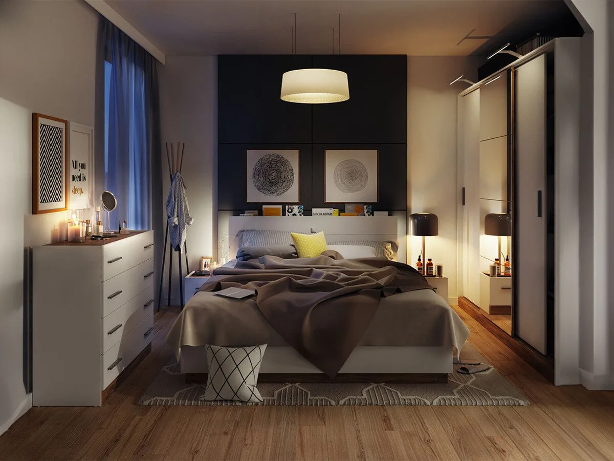 Conjunto de dormitorio Livsori 110