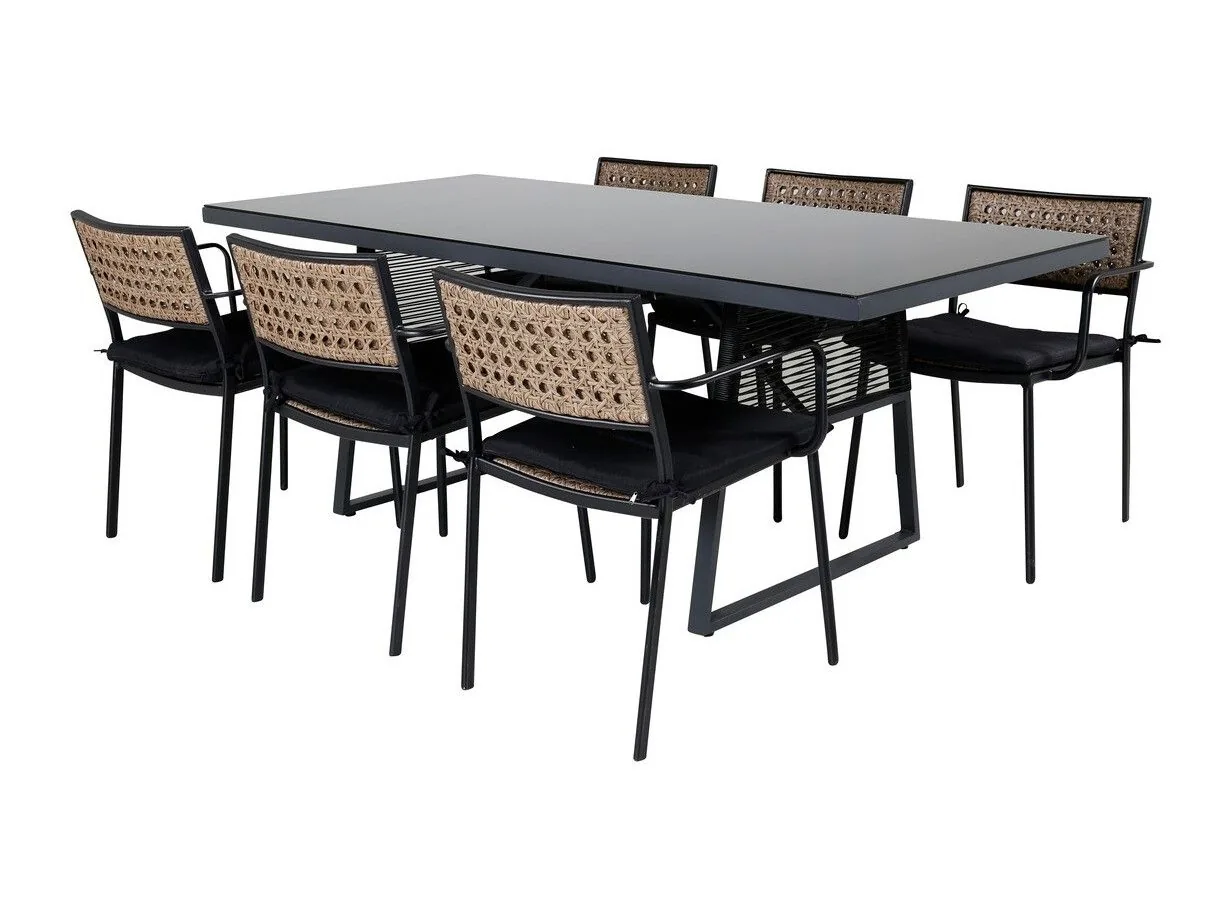 Conjunto de mesa y sillas Dallas 1049