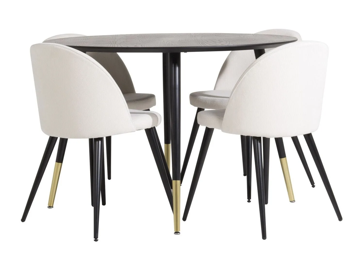 Conjunto de mesas y sillas para comedor Dallas 1192