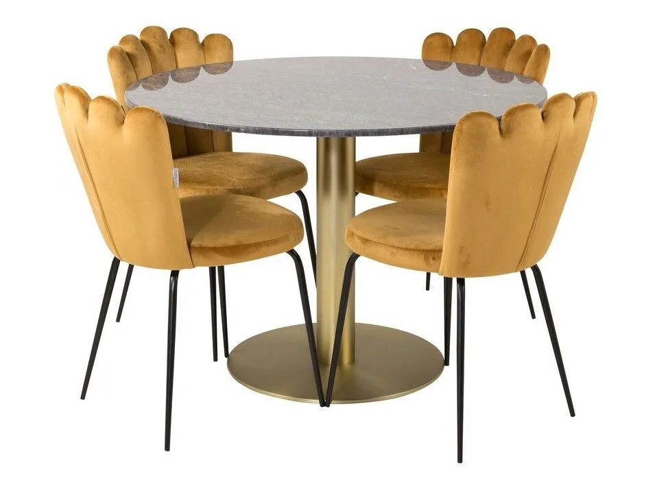 Conjunto de mesas y sillas para comedor Dallas 1207