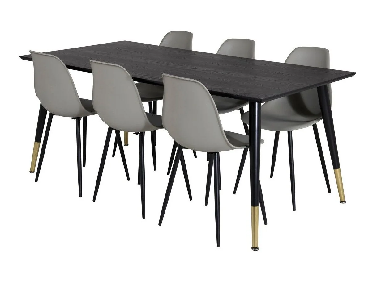 Conjunto de mesas y sillas para comedor Dallas 1255