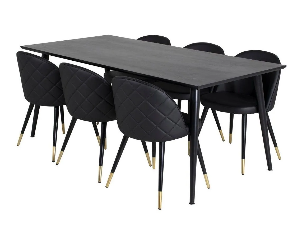 Conjunto de mesas y sillas para comedor Dallas 1333