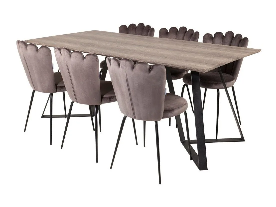 Conjunto de mesas y sillas para comedor Dallas 1343