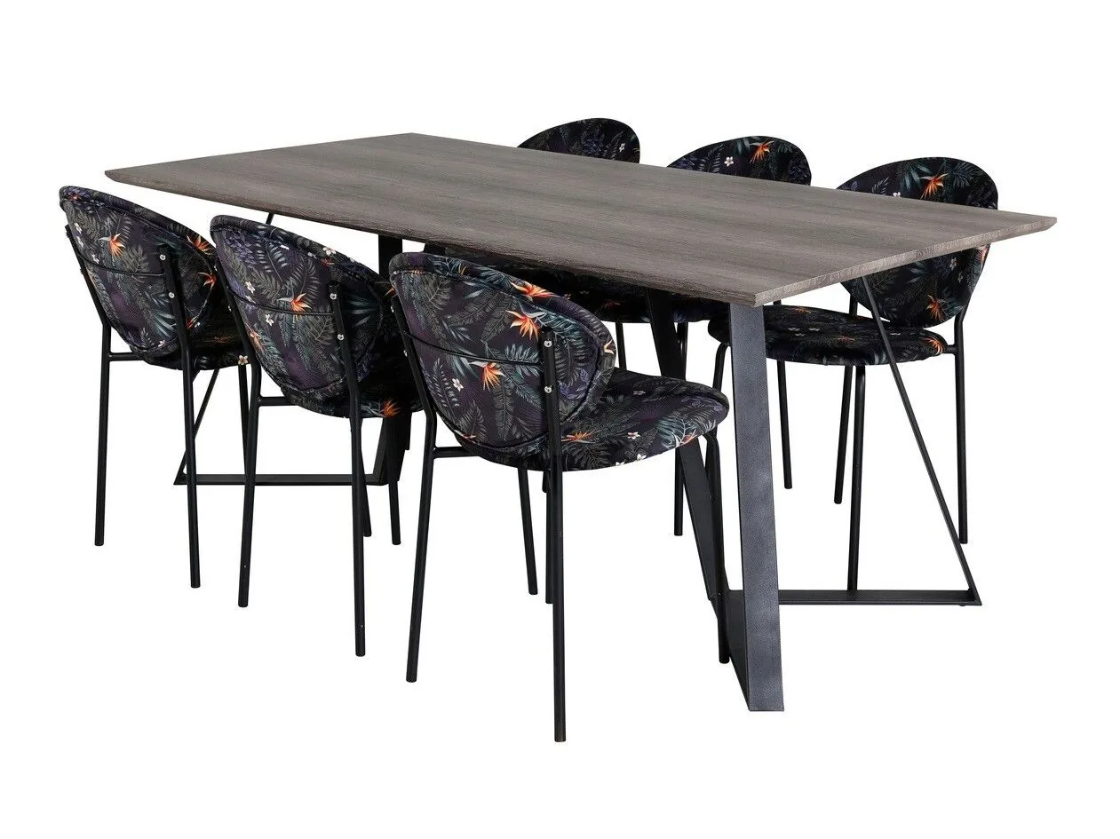 Conjunto de mesas y sillas para comedor Dallas 1354