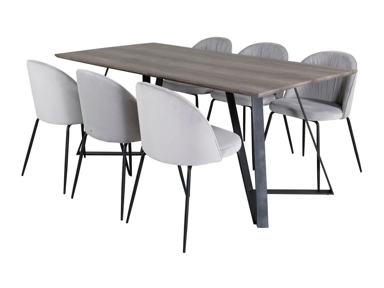 Conjunto de mesas y sillas para comedor Dallas 1358