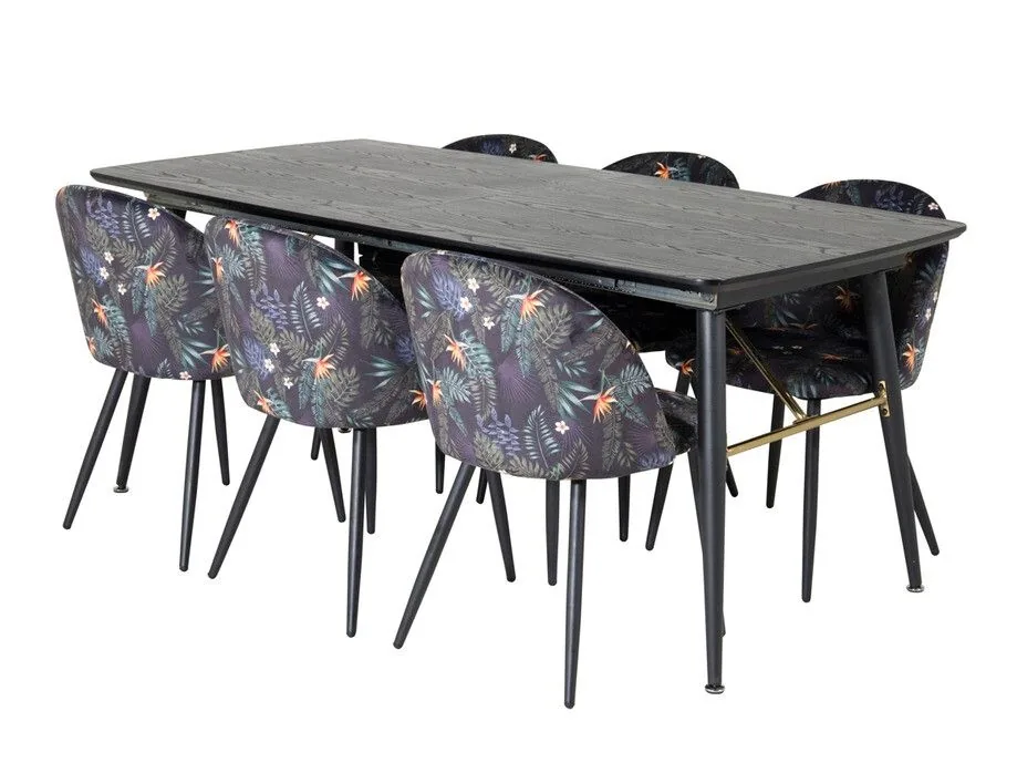 Conjunto de mesas y sillas para comedor Dallas 1450