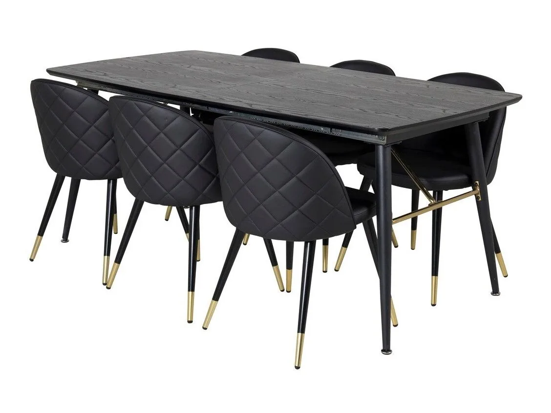 Conjunto de mesas y sillas para comedor Dallas 1452