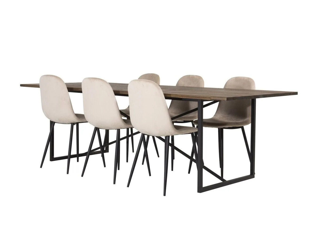 Conjunto de mesas y sillas para comedor Dallas 1589