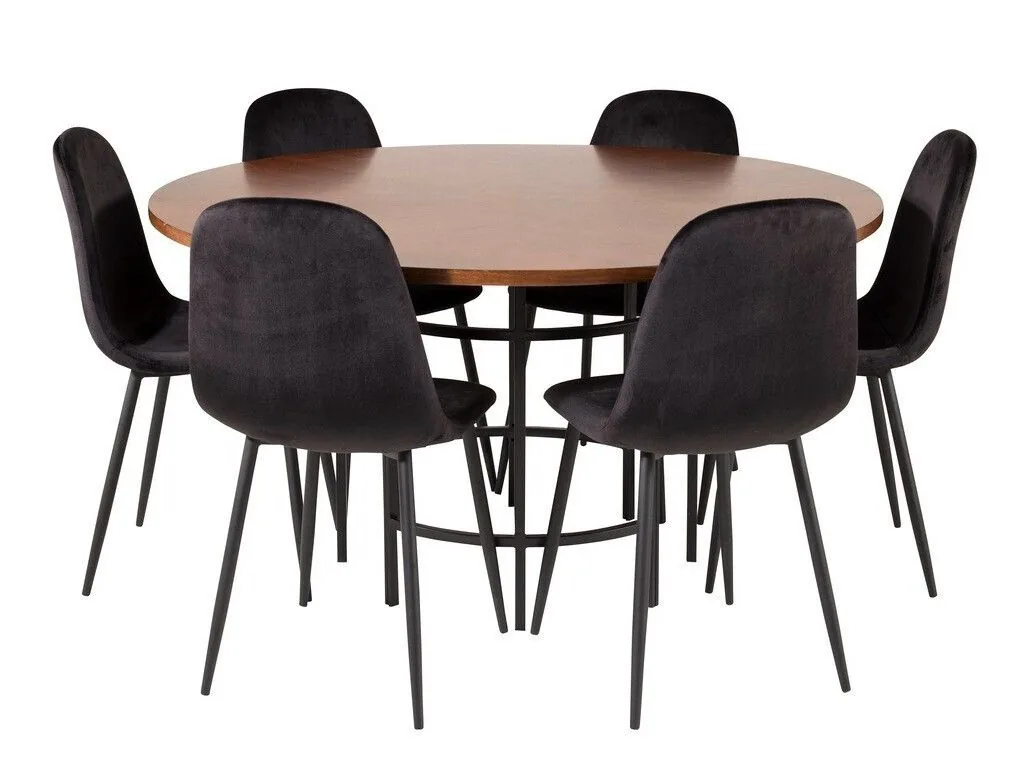 Conjunto de mesas y sillas para comedor Dallas 1602