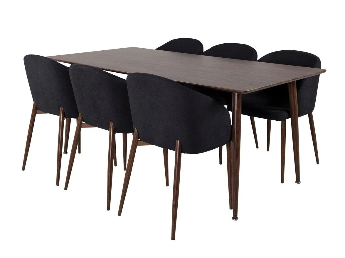 Conjunto de mesas y sillas para comedor Dallas 1801