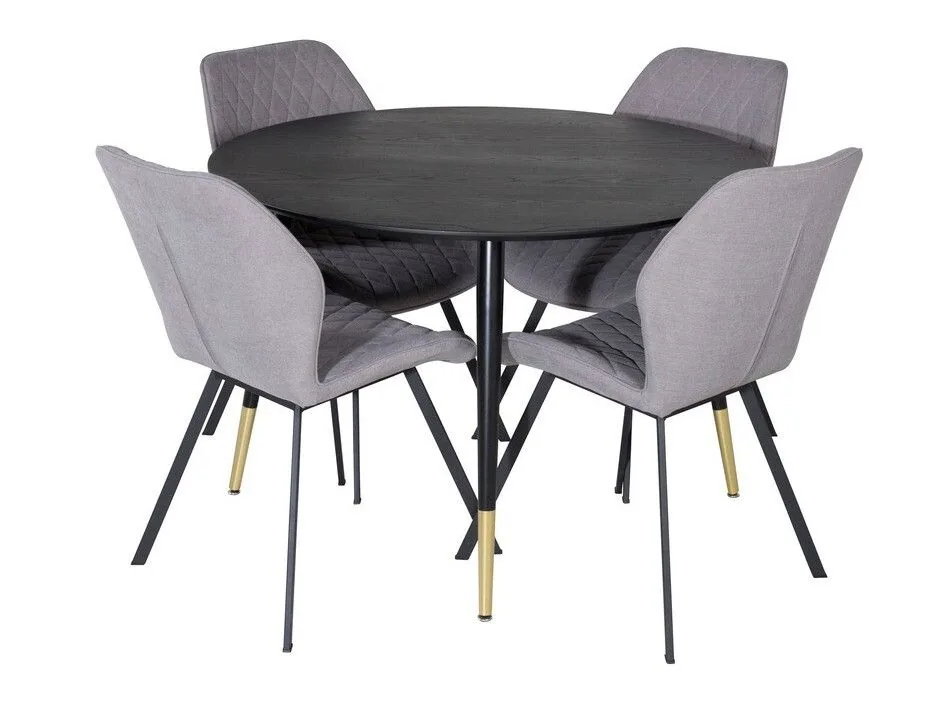 Conjunto de mesas y sillas para comedor Dallas 1866