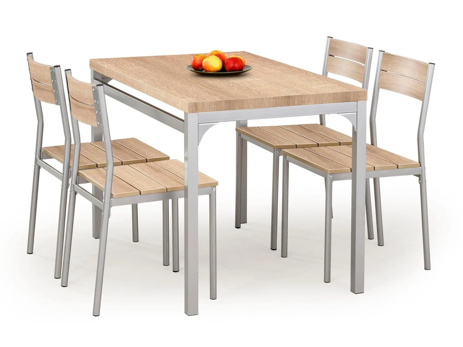 Conjunto de mesas y sillas para comedor Houston 128 (Roble Sonoma)