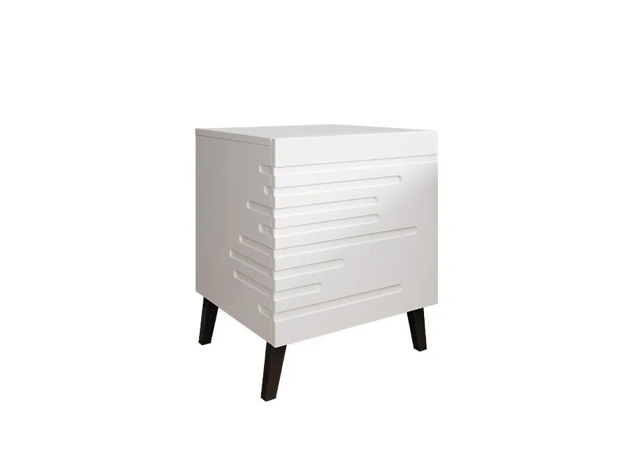 Conjunto de mesitas de noche Charlotte 141 (Blanco)