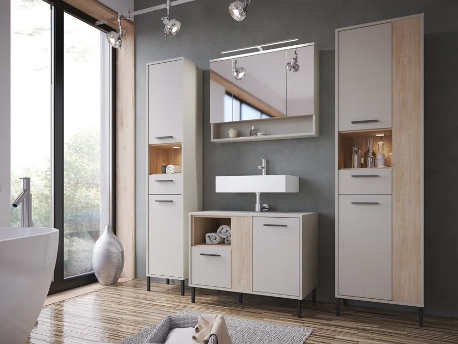 Conjunto de mueble de baño Camelbu 107