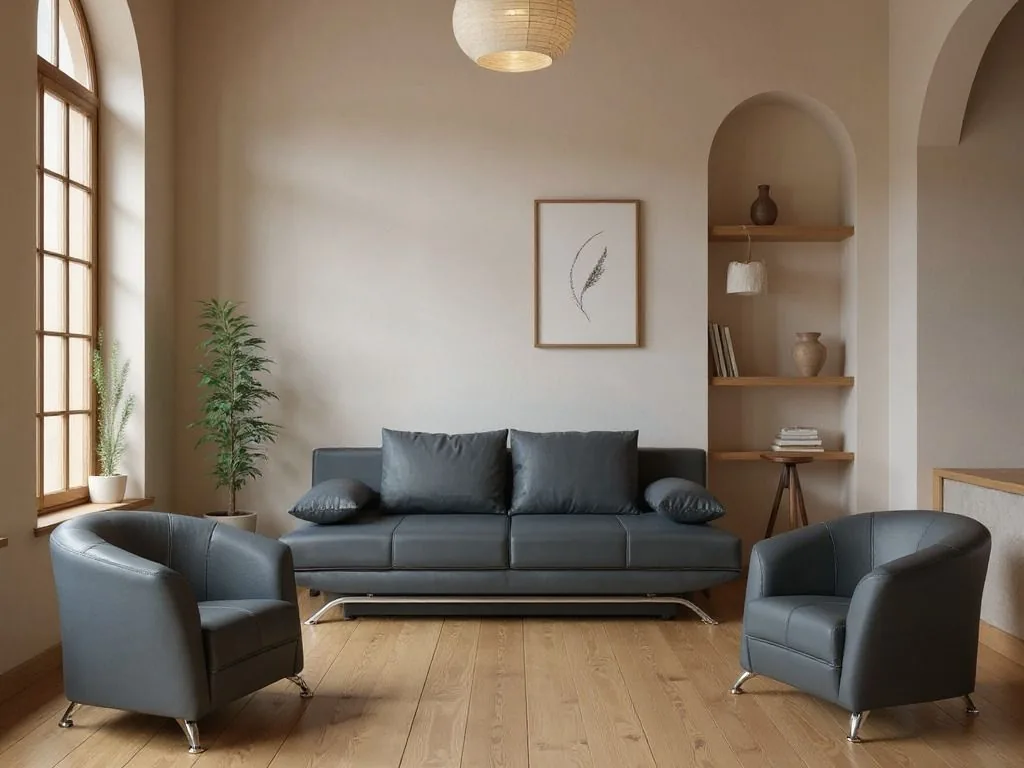 Conjunto de muebles tapizado Velum (Soft 020)