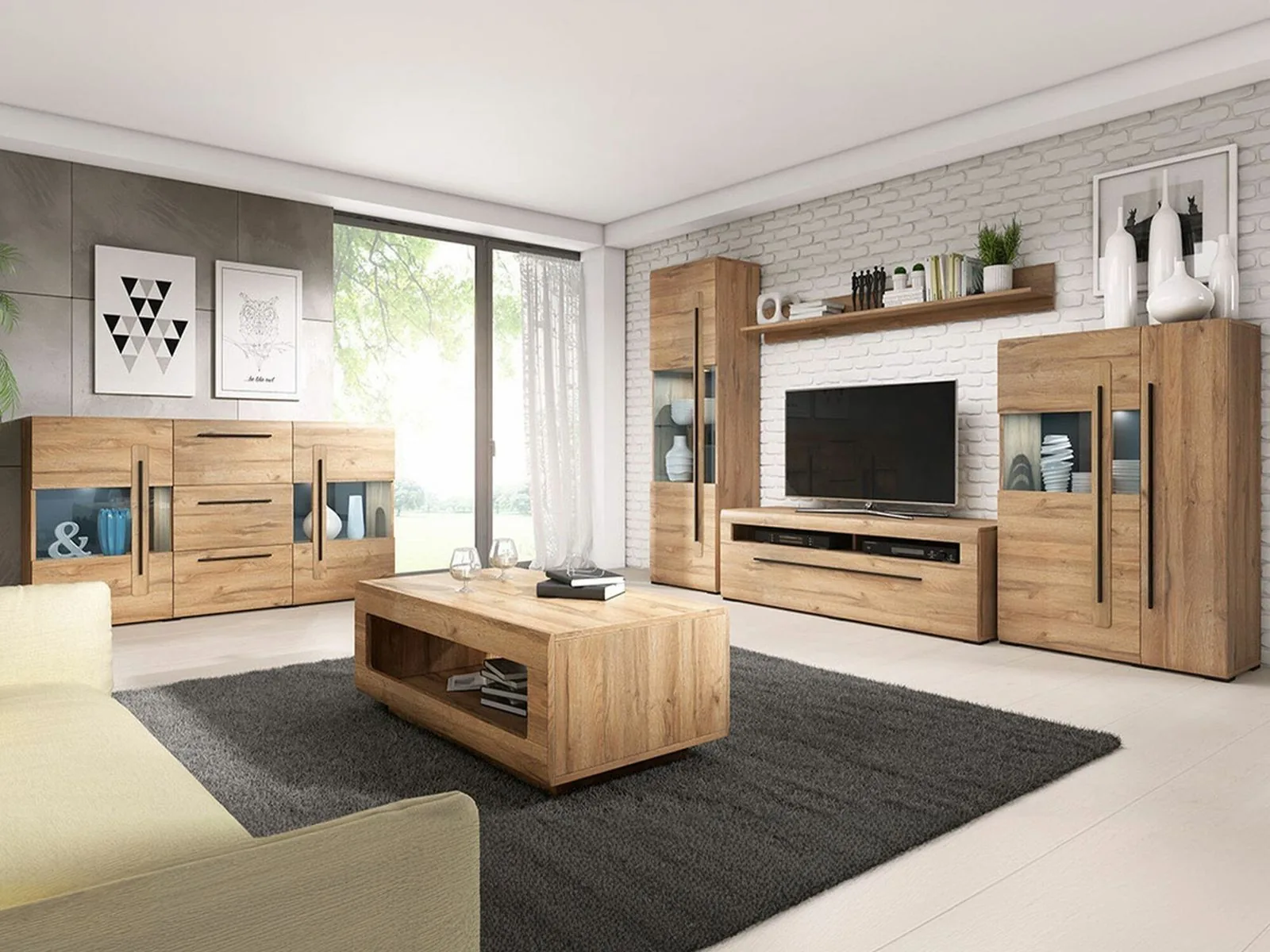 Muebles tapizados modulares