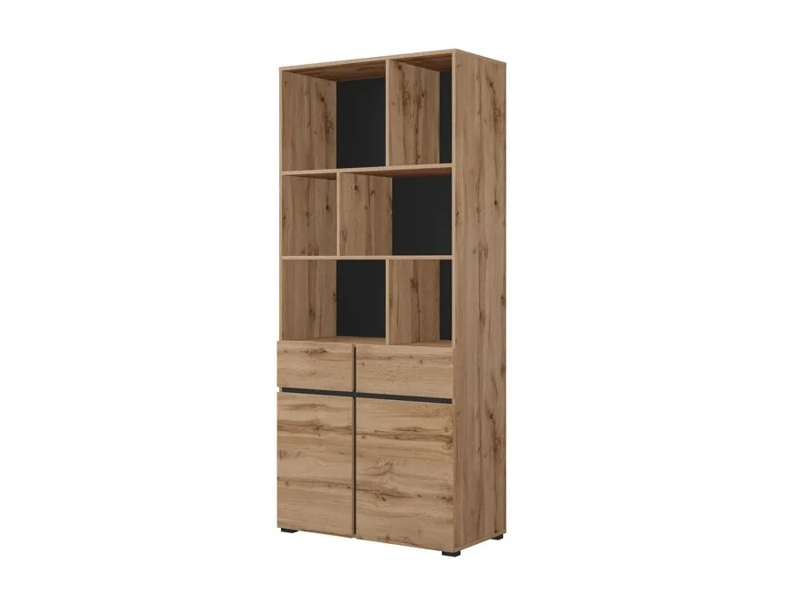 Estantería Alfere 126 (Roble wotan)
