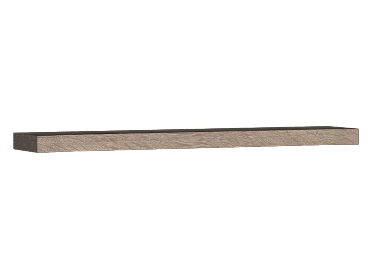 Estantería de pared Lorelie 109 (Trufa roble)