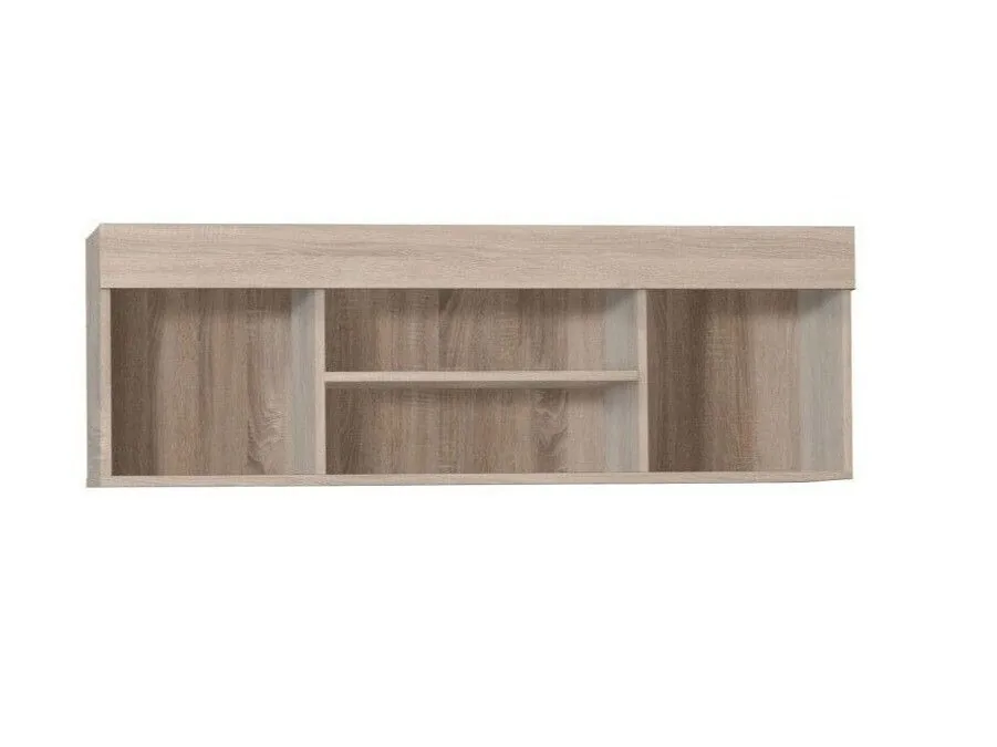 Estantería de pared Melfeli 123 (Roble Sonoma)