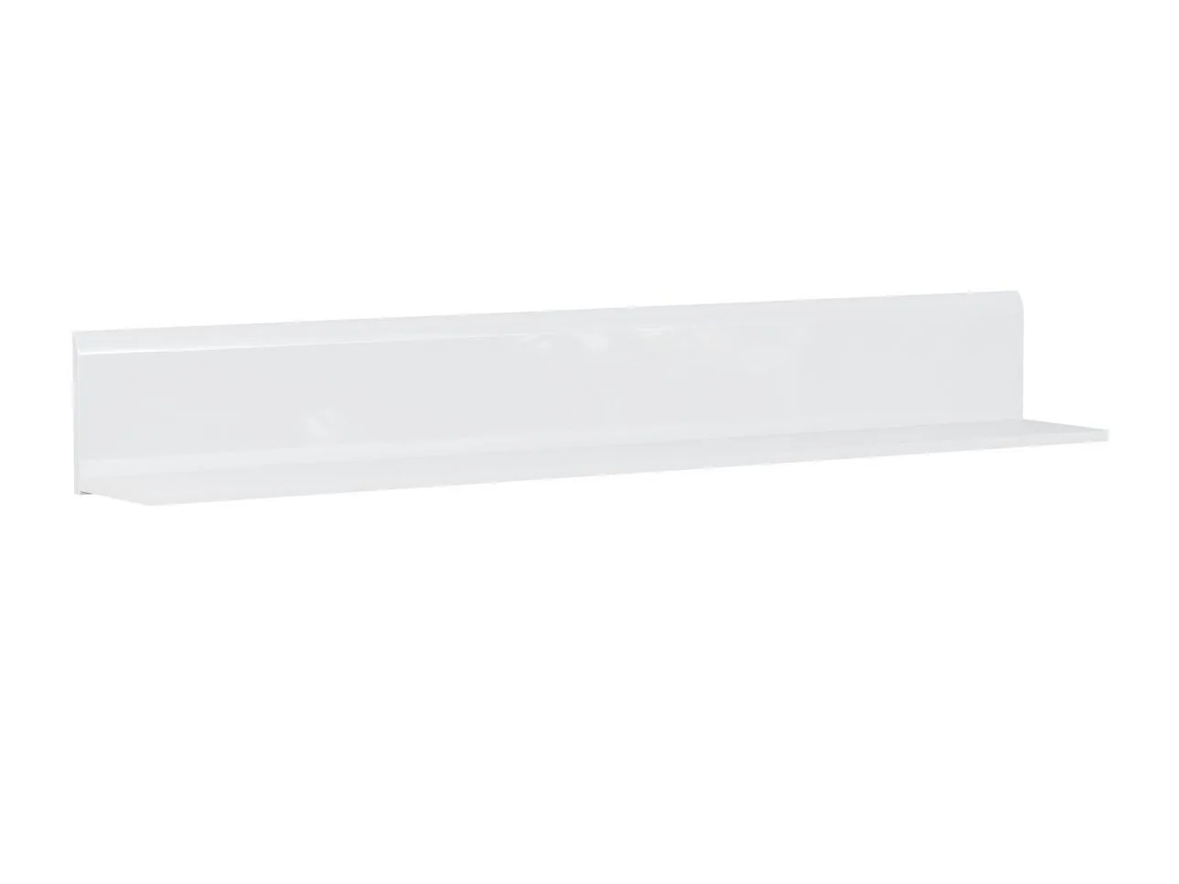 Estantería de pared Revelmi 109 (Blanco brillante + Blanco)